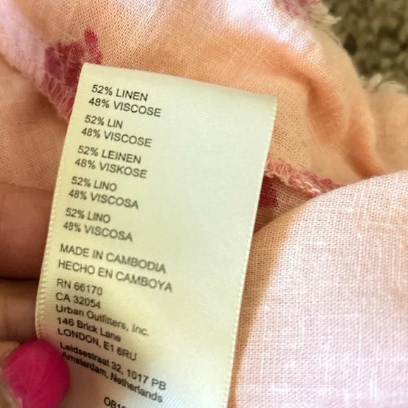 Free People Moon City Printed Top Size Small - Picture 3 of 8